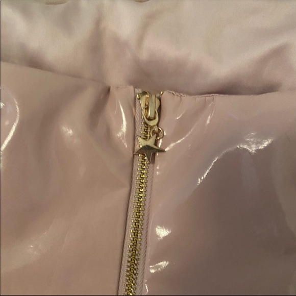 H:OURS Mirabelle mini dress in nude gloss XXS - Picture 6 of 6